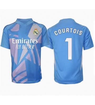 Real Madrid Thibaut Courtois #1 Målmand Replika Hjemmebanetrøje 2024-25 Kortærmet